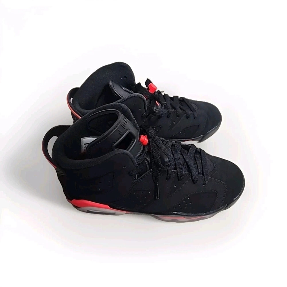 Air Jordan Retro 6 Grade School- Infrared- 5.5Y